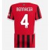 AC Milan Ismael Bennacer #4 Dámské Domácí Dres 2024-25 Krátkým Rukávem